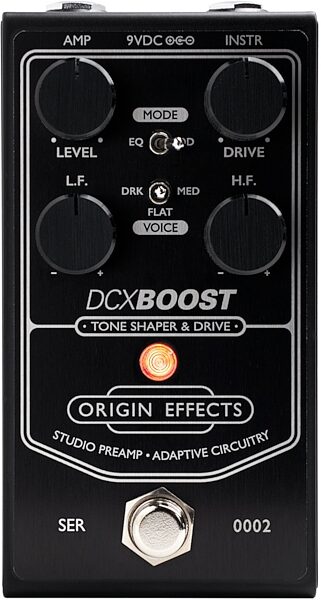 Origin Effects DCX Boost Preamp Pedal, Blemished, main