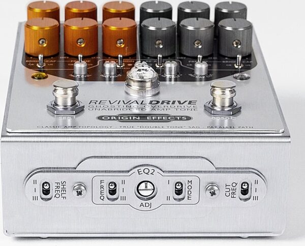 Origin Effects RevivalDRIVE Custom Overdrive Pedal, Front