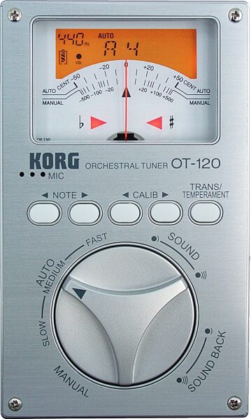 Korg OT120 Orchestral Tuner, New, Top