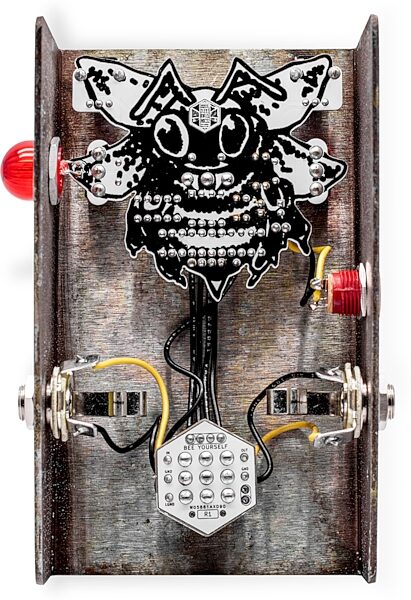 Beetronics Overhive Mid-Gain Overdrive Pedal, Action Position Back