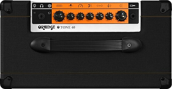Orange O-TONE 40 Solid-State Guitar Combo Amplifier (40 Watts, 1x12"), Black, Action Position Back