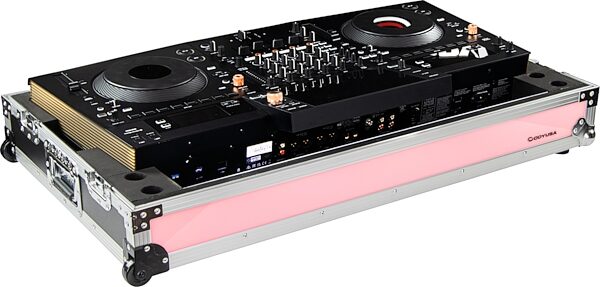 Odyssey Pioneer DJ OPUS-QUAD Flight Effects Show Case with Wheels, New, Action Position Back