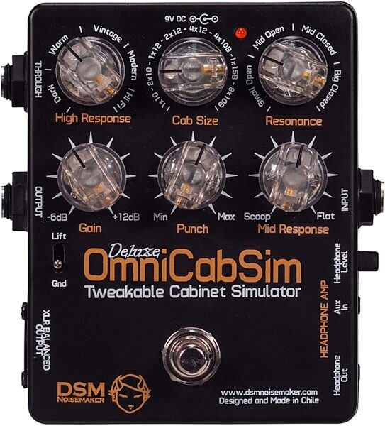DSM Humboldt OmniCab Cabinet Simulator Pedal, Main
