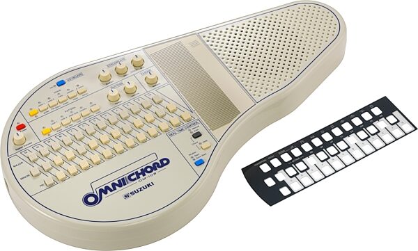 Suzuki OM-108 Omnichord Electronic Instrument, New, Action Position Back