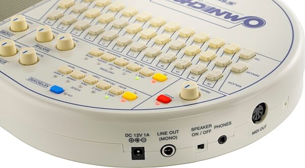 Suzuki OM-108 Omnichord Electronic Instrument, New, Action Position Back