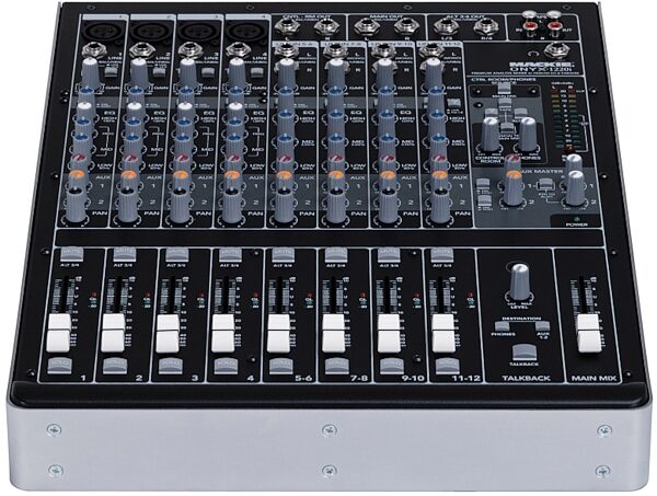 Mackie Onyx 1220i 12-Channel Premium Analog Mixer with FireWire Interface, Front