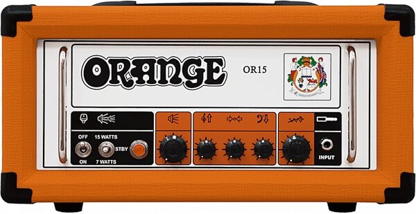 Orange OR15H Guitar Amplifier Head (15 Watts), New, Action Position Back