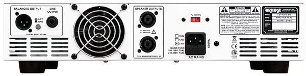 Orange 4 Stroke 300 Solid State Bass Amplifier Head, Rear