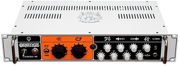 Orange 4 Stroke 300 Solid State Bass Amplifier Head, Top
