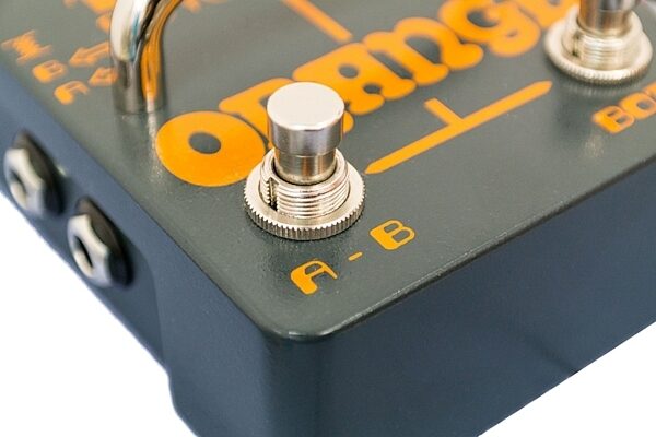 Orange Amp Detonator ABY Amp Switcher Pedal, New, Closeup