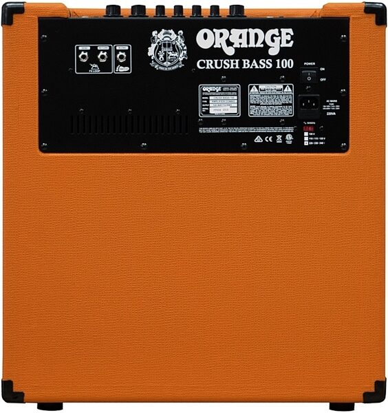 Orange Crush Bass 100 Bass Combo Amplifier (100 Watts, 1x15"), Orange, Orange 4