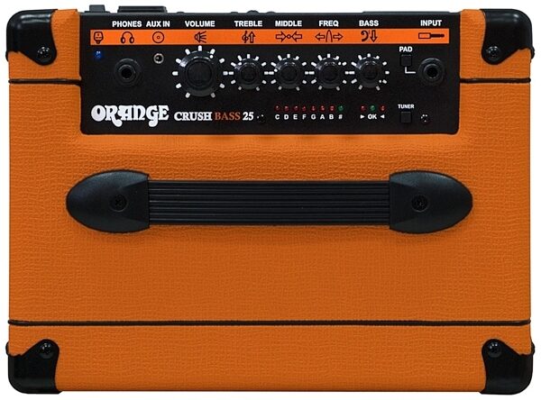 Orange Crush Bass 25 Bass Combo Amplifier (25 Watts, 1x8"), Orange, Warehouse Resealed, Orange 6