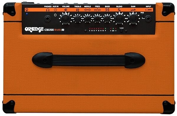 Orange Crush Bass 50 Bass Combo Amplifier (50 Watts, 1x12"), Orange, Orange 6
