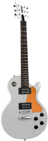 Orange Amplifier + Electric Guitar Beginner Pack, White