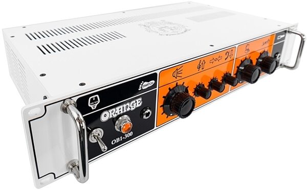 Orange OB1-300 Bass Amplifier Head (300 Watts), New, Angle Top