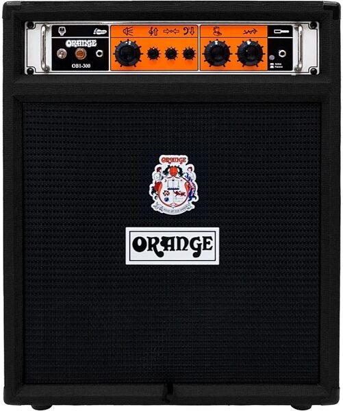 Orange OB1-300 Bass Guitar Combo Amplifier, Black