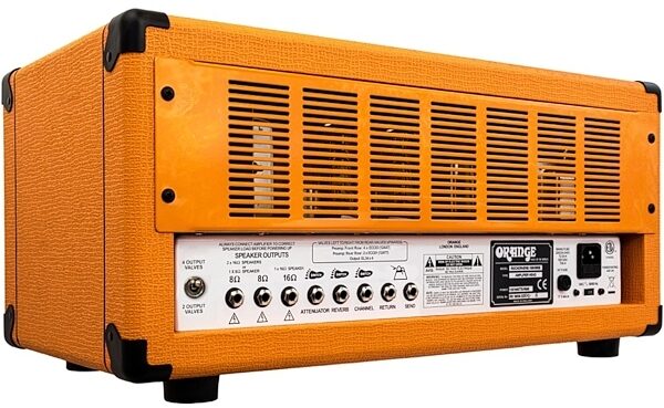 Orange Rockerverb MkIII Guitar Amplifier Head (100 Watts), Orange, Orange Left