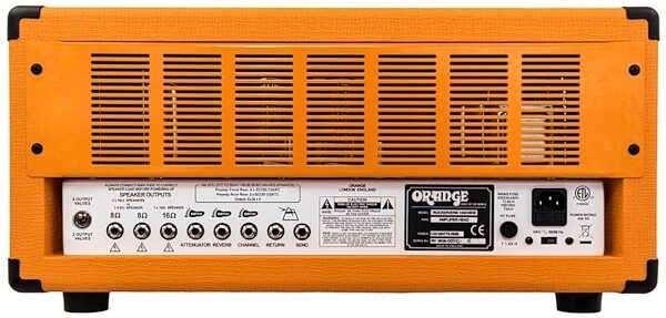 Orange Rockerverb MkIII Guitar Amplifier Head (100 Watts), Orange, Blemished, Orange Back