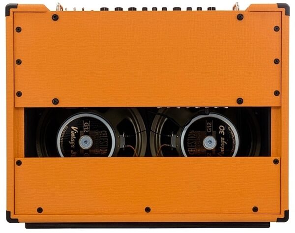 Orange Rockerverb MkIII Guitar Combo Amplifier (50 Watts, 2x12"), Orange Rear
