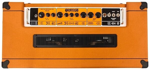 Orange Rockerverb MkIII Guitar Combo Amplifier (50 Watts, 2x12"), Orange Top