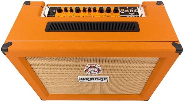 Orange Rockerverb MkIII Guitar Combo Amplifier (50 Watts, 2x12"), Orange Front