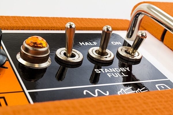 Orange Rockerverb MkIII Guitar Combo Amplifier (50 Watts, 2x12"), Orange Controls
