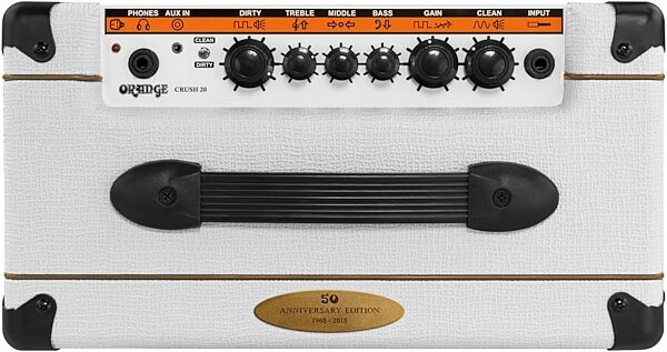 Orange Crush 20 LTD Guitar Combo Amplifier (20 Watts, 1x8"), Action Position Back