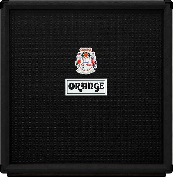 Orange OBC410 Bass Speaker Cabinet (600 Watts, 4x10"), Black, 8 Ohm, Action Position Back