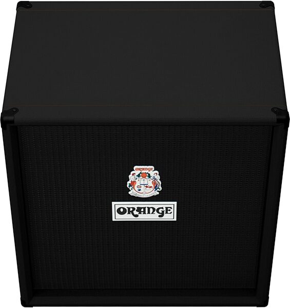 Orange OBC410 Bass Speaker Cabinet (600 Watts, 4x10"), Black, 8 Ohm, Angled Front