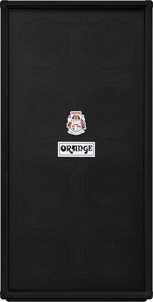 Orange OBC810 Bass Speaker Cabinet (1200 Watts, 8x10"), Black, 4 Ohm, Action Position Back