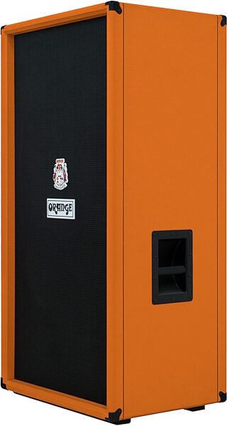 Orange OBC810 Bass Speaker Cabinet (8x10", 1200 Watts), Orange, 4 Ohms, Angled Front