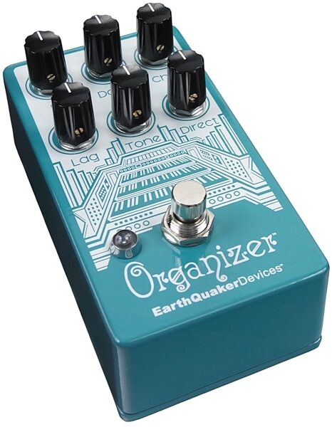 EarthQuaker Devices Organizer V2 Polyphonic Organ Emulator Pedal, New, Left