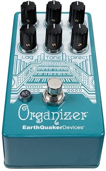EarthQuaker Devices Organizer V2 Polyphonic Organ Emulator Pedal, New, Front