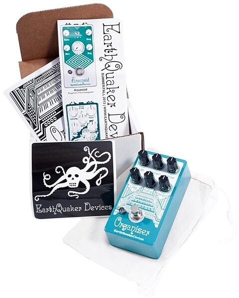 EarthQuaker Devices Organizer Polyphonic Organ Emulator Pedal, Package