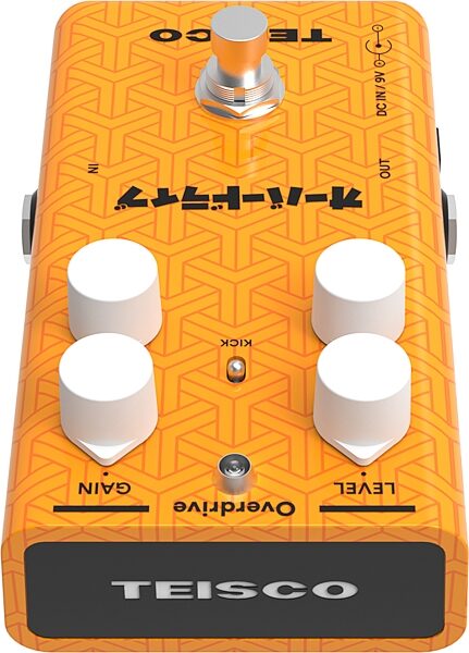 Teisco Overdrive Pedal, Action Position Back
