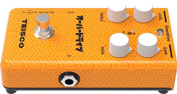 Teisco Overdrive Pedal, Action Position Back