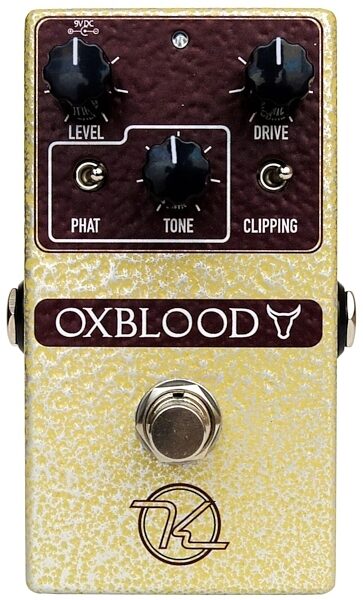 Keeley Oxblood Overdrive and Boost Pedal, New, Main