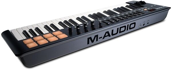 M-Audio Oxygen 49 IV USB MIDI Keyboard Controller, 49-Key, Rear Angle