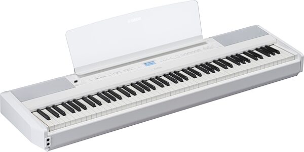 Yamaha P-525 Digital Piano, White, Action Position Back