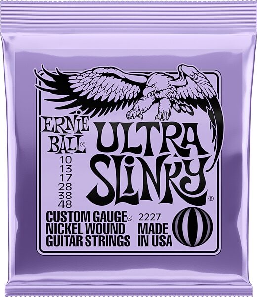 Ernie Ball Ultra Slinky Electric Strings, New, Main