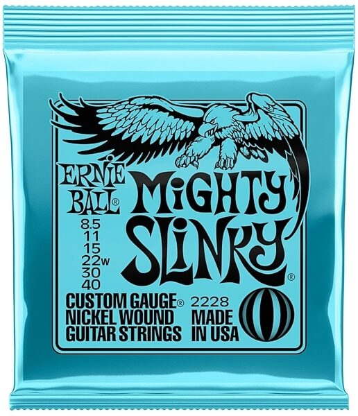 Ernie Ball Mighty Slinky Electric Strings, 3-Pack, Main