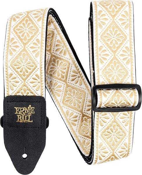 Ernie Ball Jacquard Guitar Strap, Diamond Blossom, Action Position Back