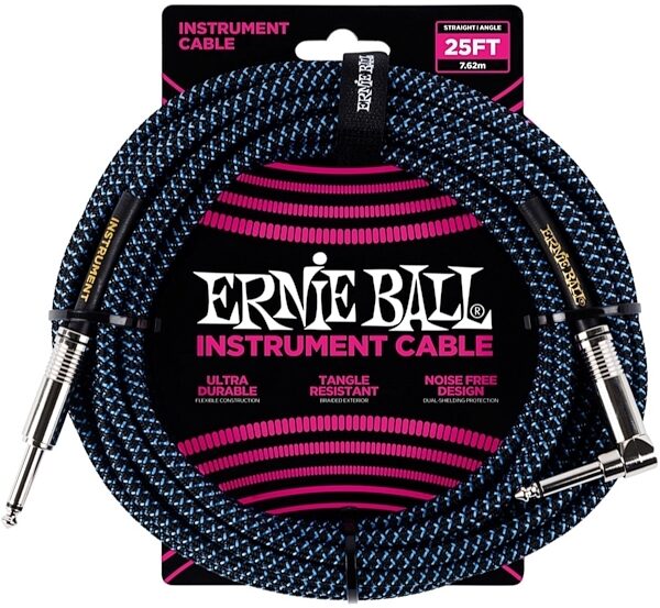 Ernie Ball Braided Guitar Cable, Main