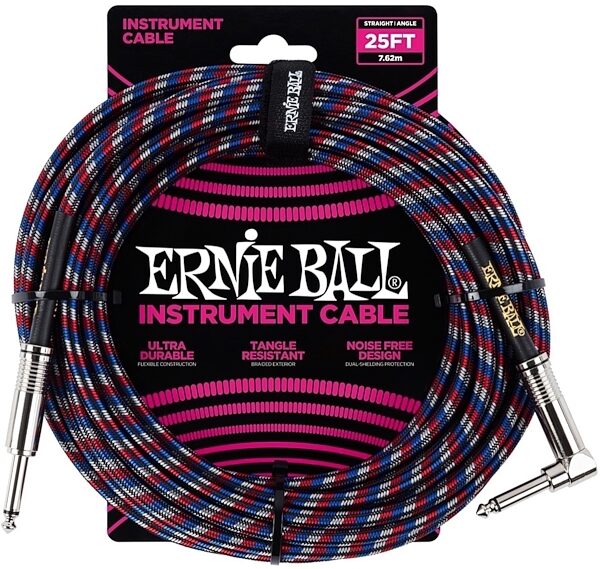 Ernie Ball Braided Guitar Cable, Main