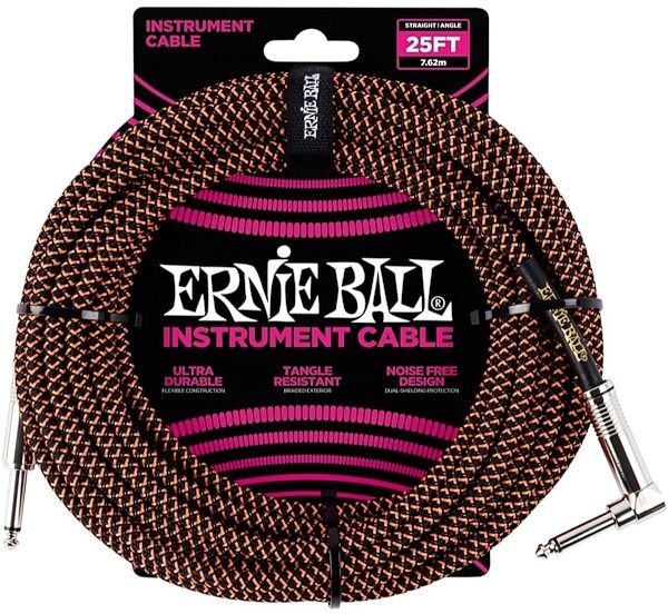 Ernie Ball Braided Guitar Cable, Main