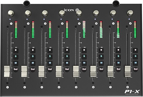 iCON P1-X DAW Control Expander for P1-M Controller, Warehouse Resealed, Action Position Back