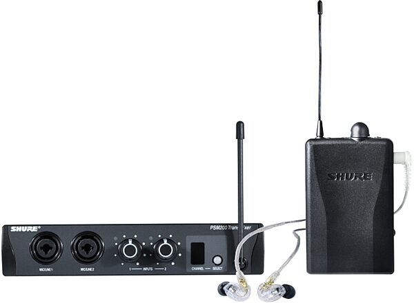 Shure P2TR215CL PSM200 Wireless Personal Monitor System, Front