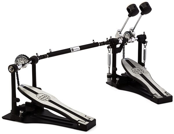 Mapex 400 Double Pedal Single Chain Drive with Duo-Tone Beater, New, Main