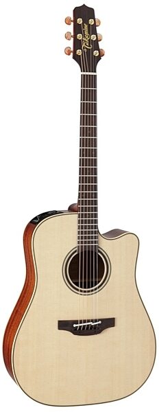 Takamine P4DC Pro Series Dreadnought Acoustic Guitar (with Case), Main