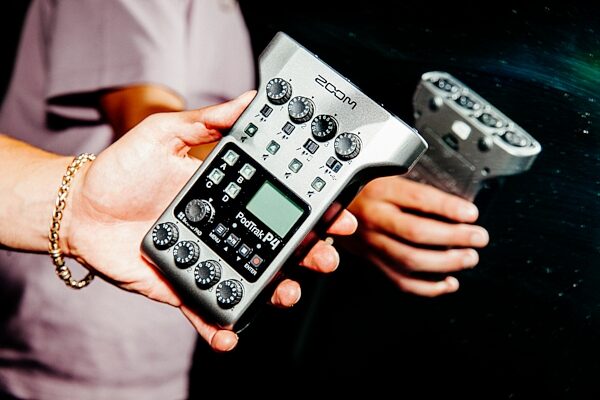 Zoom PodTrak P4 Portable Recorder for Podcasting, New, In Use